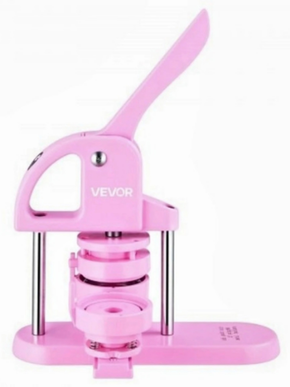 VEVOR Button Maker Machine Pink